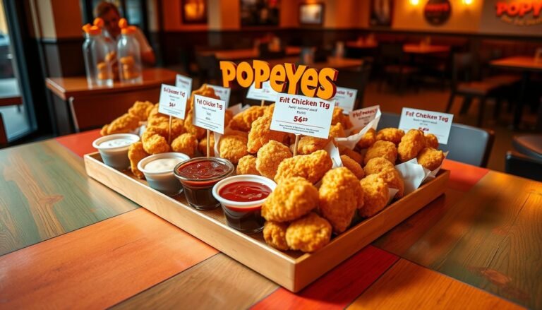 Popeyes Menu: Prices for Chicken Nuggets